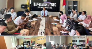 Bappeda dan Litbang Lakukan Evaluasi Internal, Untuk Akserelasi Kinerja 